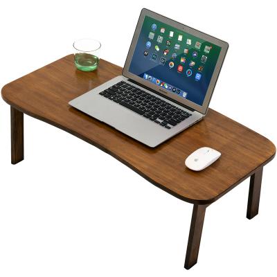 China Modern Foldable Computer Desk Laptop Desk Study Table Bedroom Bamboo Living Room Interior Furniture High Quality Foldable for sale