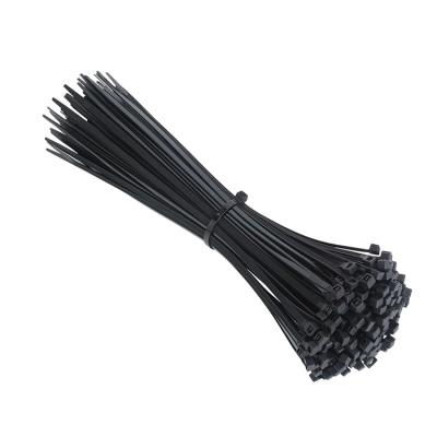 China Black Nylon Reusable Tying Heavy Duty Self Locking Nylon Cable Ties for sale