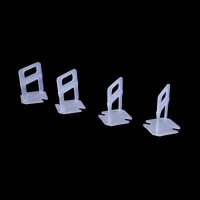 China Modern Cheap Size 0.5-3Mm Custom Tile Leveling System Clips Wedges Tile Grippers for sale