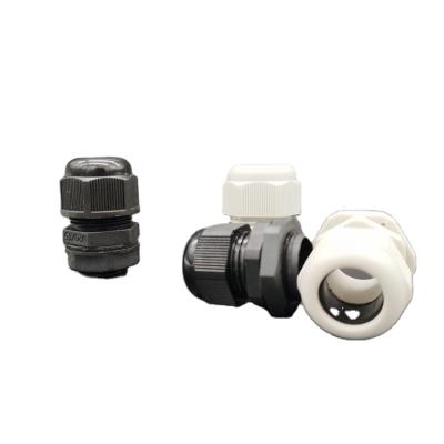 China acid & high quality alkali erosion control durable using various white waterproof nylon cable gland for sale