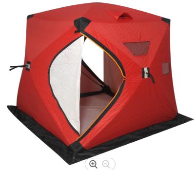 China waterproof & Factory direct supply automatic ice cube winter protection UV fishing tent warm tent for winter camping for sale