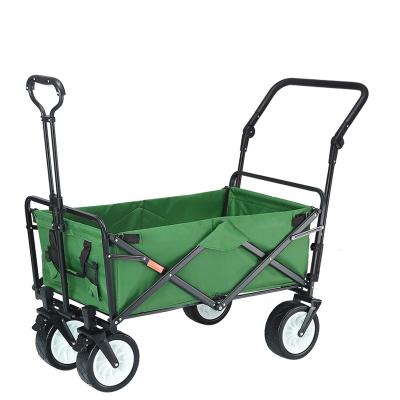 China Durable Easy Cleaning Folding Picnic Cart Customized Color Outdoor Folding Cart for sale