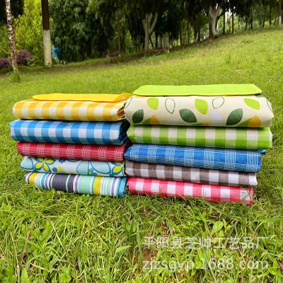 China Waterproof Picnic Mat Laminate Outdoor Picnic Mat Portable Canvas Picnic Mat for sale