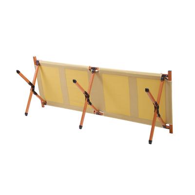 China Easy Folding Folding Bed Camping Cot Chair Folding Single Bed for sale