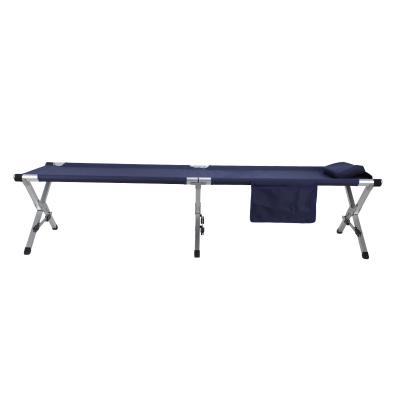 China Easy Folding Foldable Camp Bed Folding Chair Camping Cot Modern Folding Bed for sale