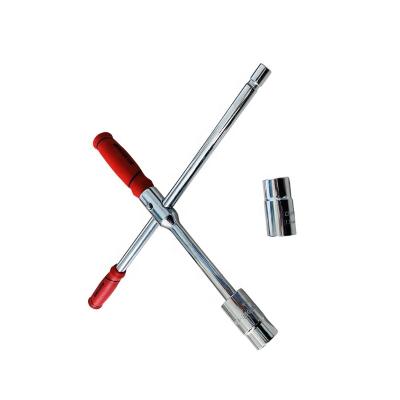 China Durable High Quality Fit Torque Wrench Carbon Steel Mechanical Cross Rim Tire Socket Wrench for sale