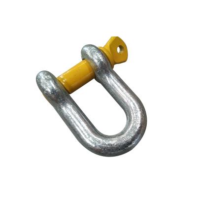 China Heavy Industry RVHOMELAND US Type G2130 Adjustable Bow Shackle with Security Bolt and Nut for sale