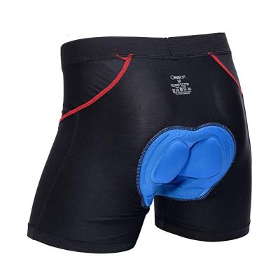 China Mens Breathable 3D Padded Underwear Cycling Shorts Bikes Bicycle MTB Shorts With Anti-Slip Leg Grips for sale