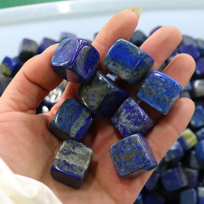 China Wholesale High Quality Natural Quartz Crystal Block Crystal Cubes 1-2Cm Lapis Lazuli Quartz Cube Crystals Healing Stones From China for sale