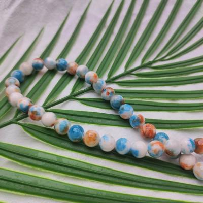 China China 2022 Persian Jade Crystal Gemstone Quartz Beads 8/10mm Natural Healing Wholesale For DIY Crystal Bracelets for sale