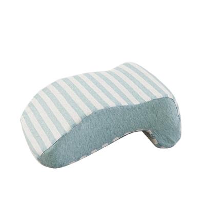 China Low Price PORTABLE New Type Stripe Memory Foam Seven Shaped Decorate Pillow For Rest for sale