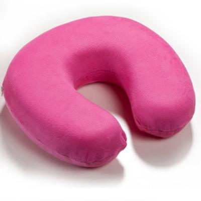 China Factory Wholesale Custom Logo Airplane Memory Foam Travel Pillow U Shape Neck Pillow PORTABLE for sale