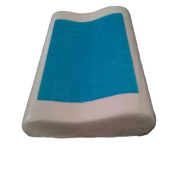 China Anti Static Made in China Top Quality Classic Cutout Memory Foam Customized Modern Gel Neck Pillow for sale