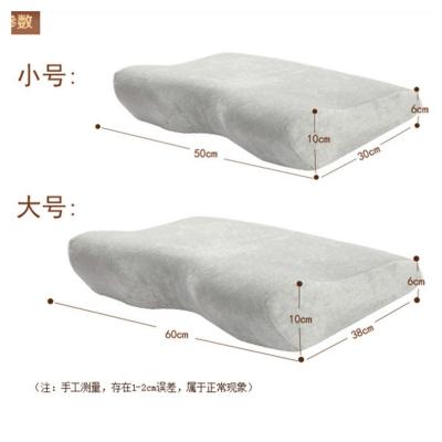 China Portable Top Selling Guaranteed Quality Orthopedic Neck Wedge Soft Memory Foam Pillow for sale