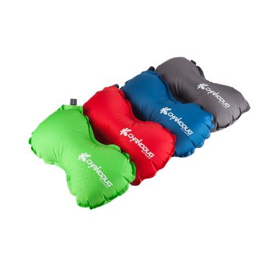 China Wholesale Inflatable PVC Car Neck Travel Memory Foam Reversible For Outdoor Camping for sale