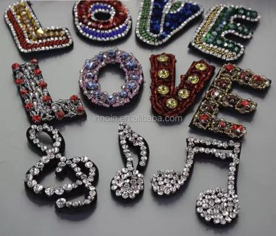 China Viable Good Quality Hand Make Rhinestone Beaded Fringe Sequin Patches Sew On Crystal Pearl Patch For Clothes For Sale for sale