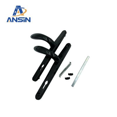 China Modern newly designed door and window handles are multi-color and can produce 25*92 black for sale