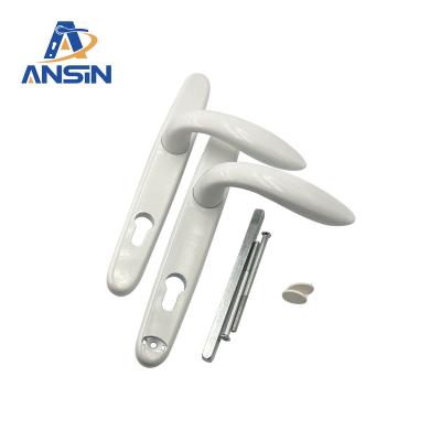 China Modern door fittings design building hardware door lock sets and handles in Dubai factory bedroom antique sale key brass window for sale