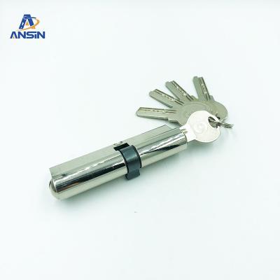 China Zinc Ansin High Standard 90mm Polish Home Security Door Lock Stainless Core for sale