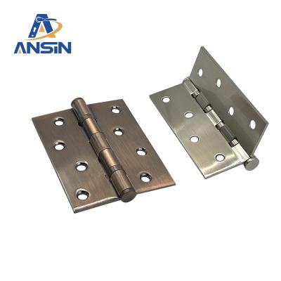 China Modern Door Hinges Furniture Polish Inter Flat Packing Time Style SS 304 Stainless Steel OEM OEM Head Box Original Material Size LOYAL for sale