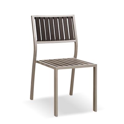 China Plastic Wooden Garden Chair Deck Chair Plastic Wood for sale