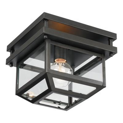 China 2021 New Design Modern Chandelier Flow Ceiling Light Black Finish And Clear Glass for sale