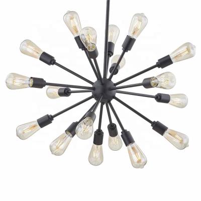 China Modern Luxury Modern Living Room Farmhouse Sputnik Chandelier Lights And Lighting Gold Home for sale