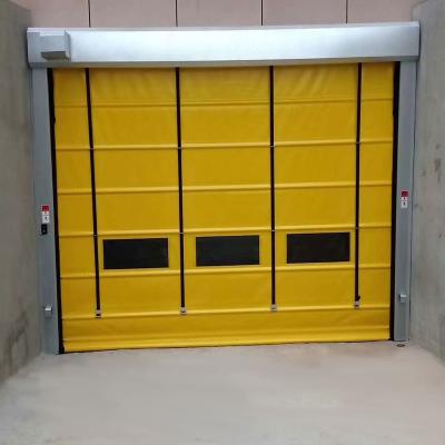 China China Industrial Automatic Soundproof Vertical Plastic Folding Door PVC Stacking Door for sale