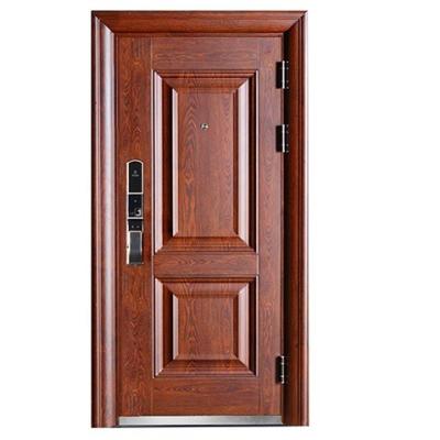 China American Hot Sale New Design Steel Security Steel Door Sound Insulation 6 Panel Door for sale