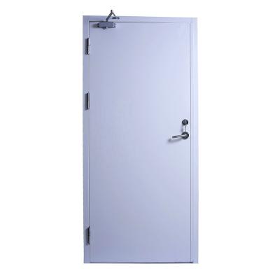 China Modern Chinese Security Galvanized Door Fire Retardant Steel Door Fire Rated Door For Hotel School Hospital for sale