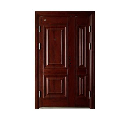 China Modern High Impact Strength Wood Door Faces Exterior Wood Fireproof Door Wood Prices for sale