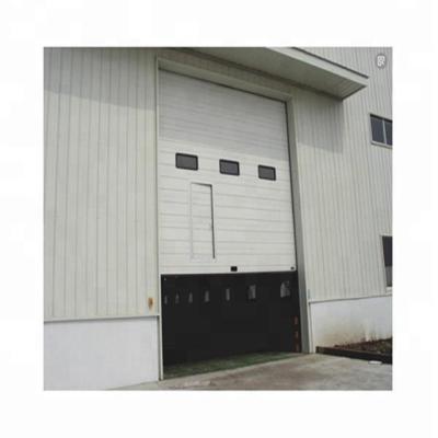 China Good quality low price windproof workshop wearhouse used industrial sliding garage doors from Malawi for sale