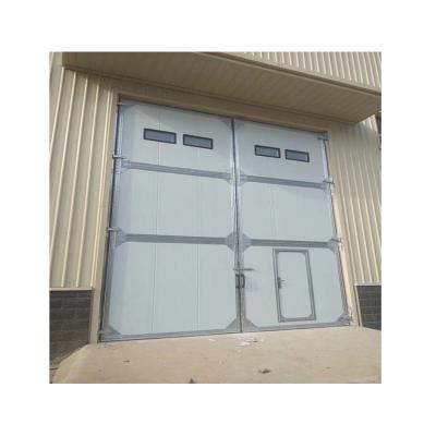 China Modern High Quality Iron Steel Sectional Made In China Industrial Door for sale