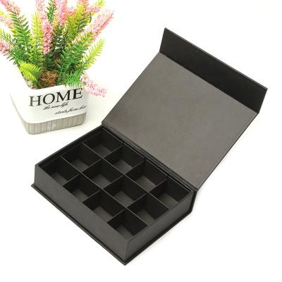 China Recycled Materials China Luxury Custom Design Empty Cardboard Chocolate Box Packaging for sale