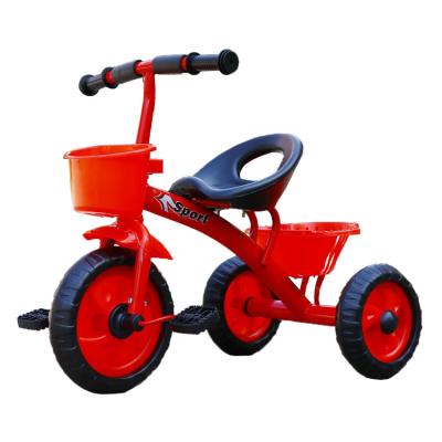 China PP+iron Cheapest price children tricycle  three wheel kids bike  toy cars for kids to drive 2-8 years children for sale