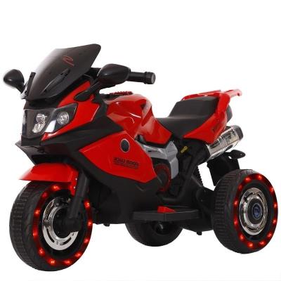 China USB low price  electric battery bike for kids children rechargeable motorcycle for 3-8 years old three wheels for sale