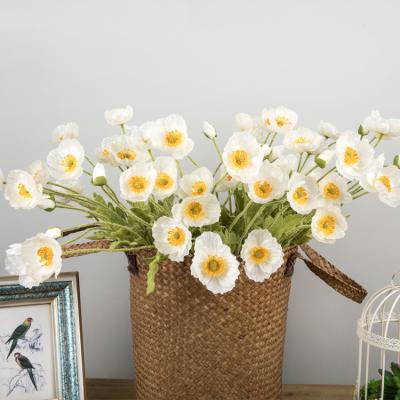 China New Design Home Natural Vase Decoration Small Touch Chrysanthemum Artificial Yellow Flower for sale