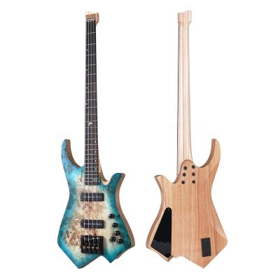 China Batking 4 Exquisite String Headless Electric Bass Guitar of Stringed Instruments for sale