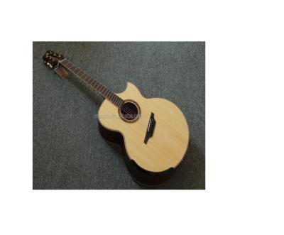 China Musoo Flawless Brand Classic Handcrafted Acoustic Guitar Fanned Frets (AG500) for sale