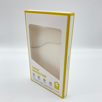 China Custom Logo Printed Packaging Paper Box High Quality Recyclable For Phone Case for sale