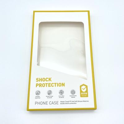 China Custom Logo Printed Packaging Paper Box High Quality Recyclable For Cell Phone Case for sale