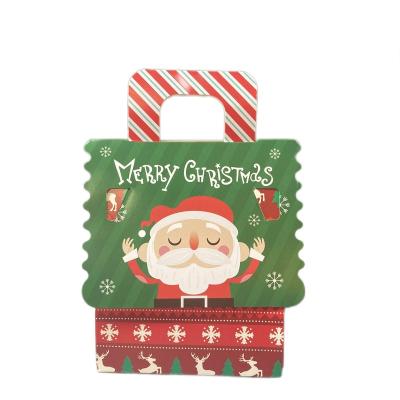 China Best Selling Recycled Materials Items Candy Christmas Paper Gift Bag Reusable Gift Box With Lower Price for sale