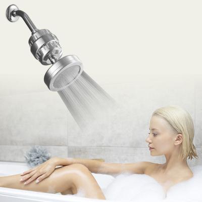 China With Switch Portable Luxury Filtered Shower Head Set 15 Stage Shower Filter For Hard Water Removes Chlorine Shower Head Filter for sale