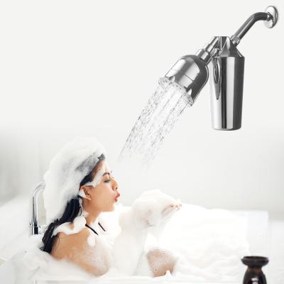 China Popular High Quality Replaceable Cartridge Bathroom Hard Water Shower Head Filter With Shower Filter for sale