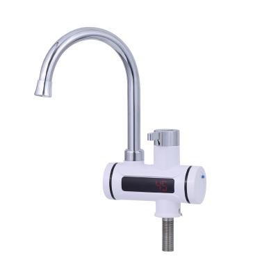 China LED Display Electric Luxury Kitchen Faucets Heating Electric Hot Water Tap Tap Instant Electric Water Heater Tap for sale