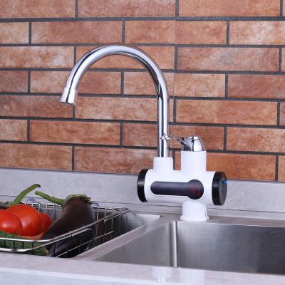 China Hot Selling Electric Water Faucets Kitchen Faucets With Water 3000w Heater Fast Heating Tap Hot Tankless Led Digital Display 3s Instant for sale