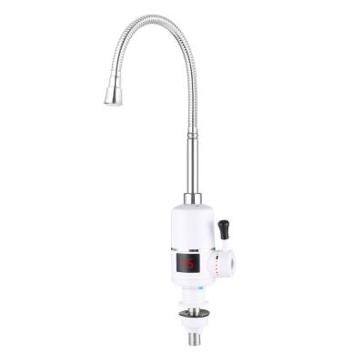 China Electric Heater Instant Hot Fast Tap Electric Faucets Kitchen With LED Digital Display Electric Water Heater For Water Faucet for sale