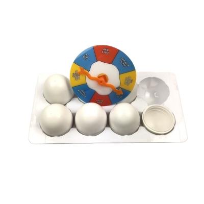 China Small Plastic Eggcellent Funny Game Eggs Kids Toys For Children Egg Knocking W0210 for sale