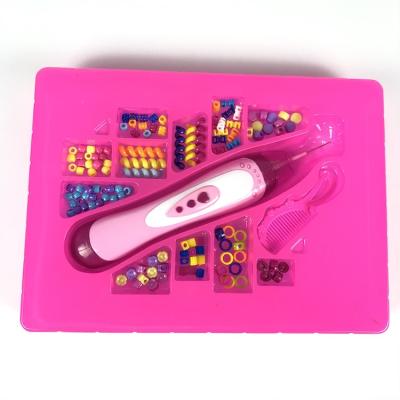 China Knitting Kits Shape Beader 2021china Safe and Non-toxic Children's Makeup Toys JC10038 for sale