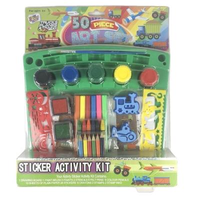 China Diy Craft Kits W0067 Art Kids Educational Toys Set Cheap Take Wholesale 50 Pieces for sale